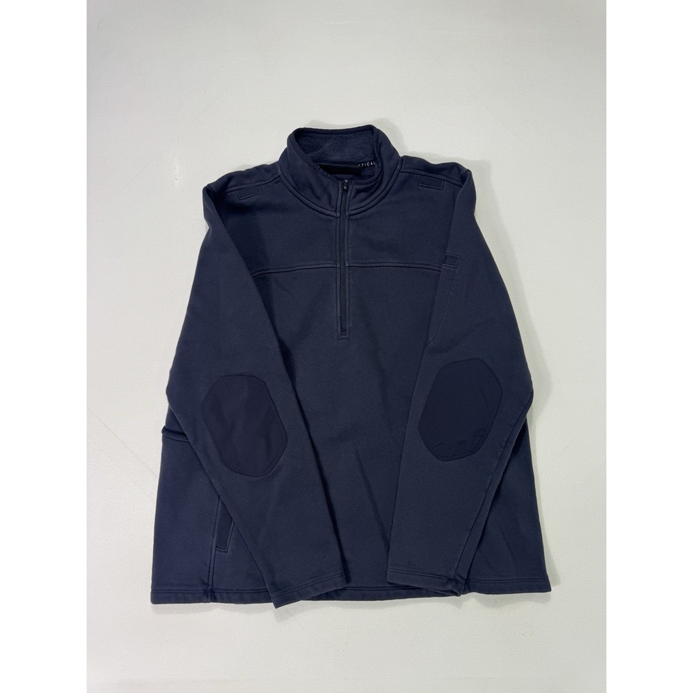 Under Armour Womens 2XL Black Tactical Job Fleece 1/4 Zip Pullover 1351771 Work